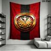 Eintracht Frankfurt Wall Tapestry Aesthetic Wall Hanging Printed Fabric Blanket Decorative Tapestries for Bedroom Living Room Home Decor