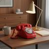 Antique Desk Phone Classic Design Decorative Rotary Dial Telephone for Home Decor