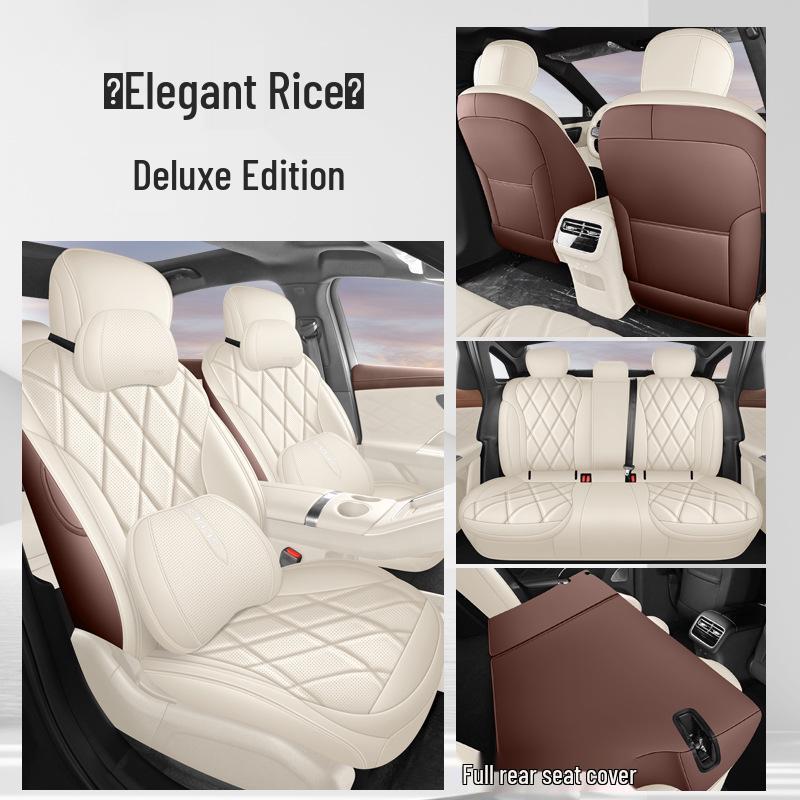 Full-Coverage Breathable Seat Covers for Chery Fengyun A9L - All-Season Car Seat Cushions