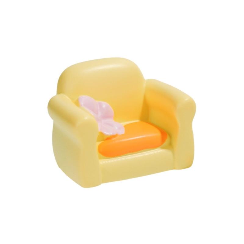 Landscape Resins Furniture Living Room Accessories Miniature Set 10Pieces for DIY Enthusiasts and Dollhouses Ornaments