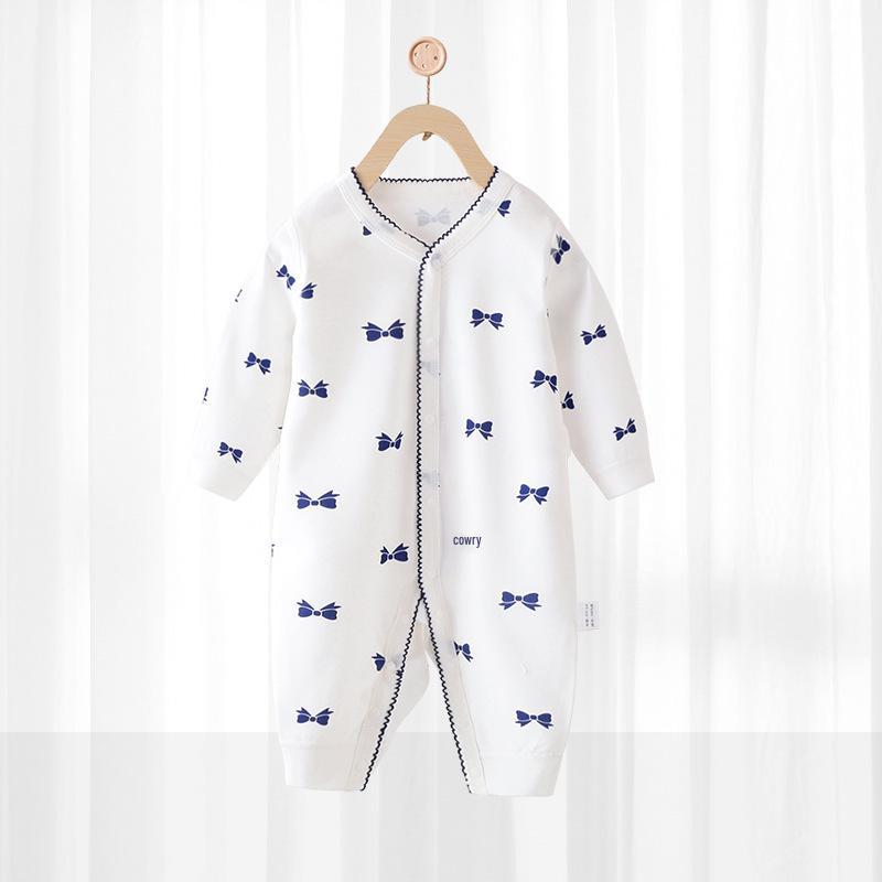 Baby Romper – Pure Cotton Newborn Spring/Autumn Base Layer Pajamas Crawling Suit