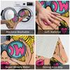Personnalisé Wow Pop Art Sexy surpris dame paillasson antidérapant entrée cuisine salle de bain sol porte tapis dessin animé fille tapis