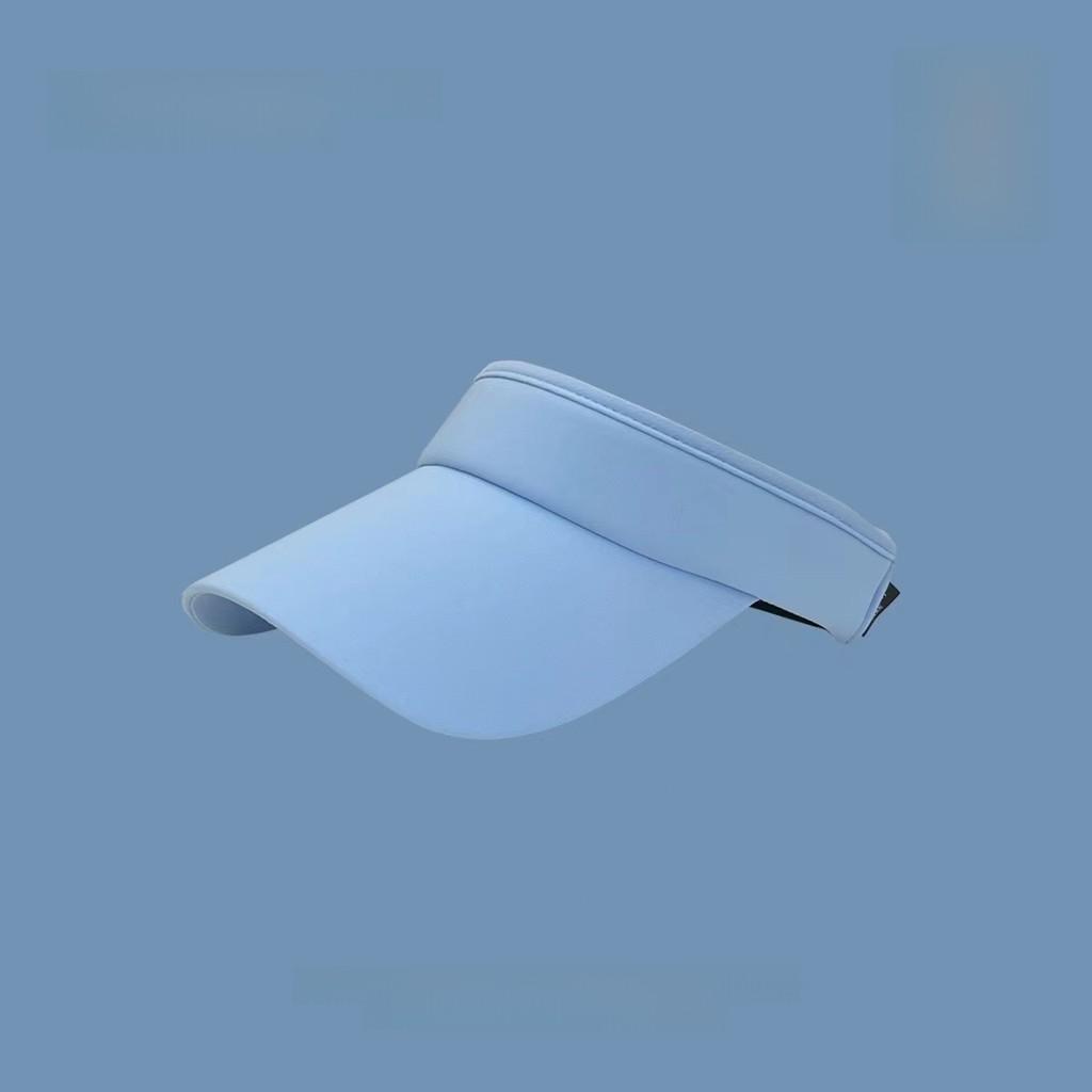 

Summer Outdoor Uv Running Hat With Wide Brim And Breathable Nylon For Women Light Blue