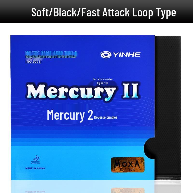 Gomma per Ping Pong Yinhe Mercury 2 Anti-Spin per Racchette da Rovescio per Principianti