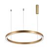 BRAYTRON 2560 Design-LED-Pendelleuchte, Gold, 3-in-1, 35 W, Aluminium