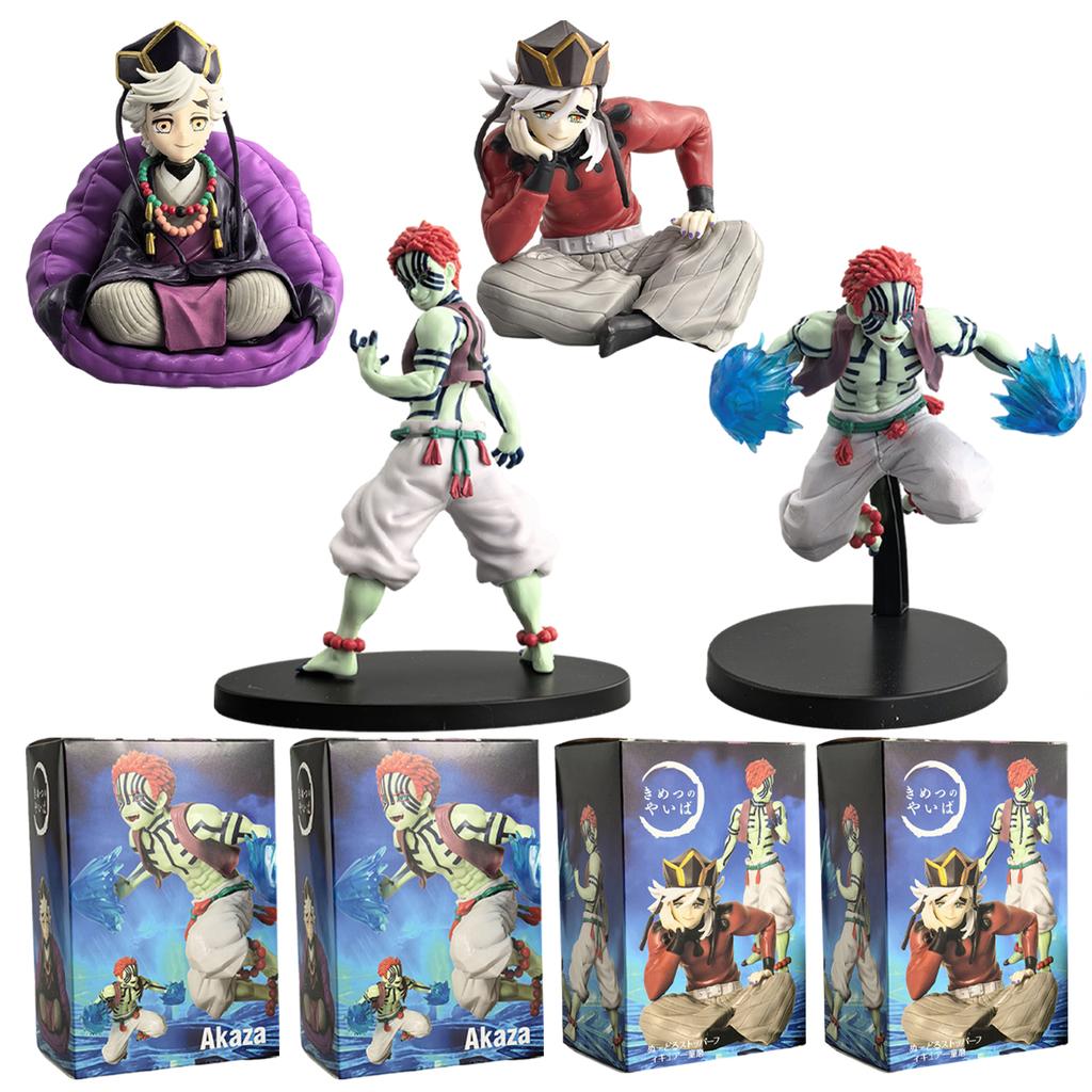 NEU! Anime Demon Slayer Akaza Douma Premium Chokonose Nudelstopper Anime Figur Actionfiguren Sammlung PVC Modell Spielzeug Geschenk