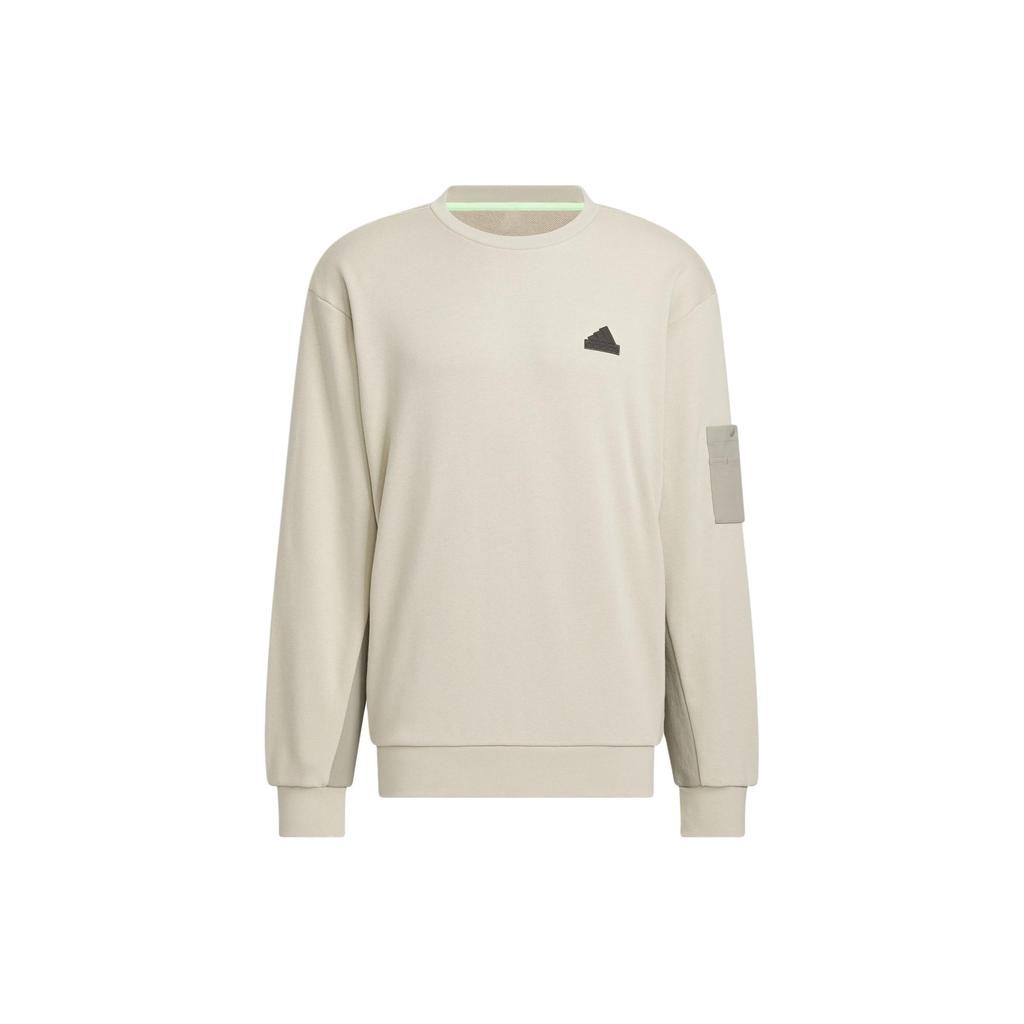 Adidas City Escape Color-Blocking Sweatshirt Men Tops Light-Grey JE8597