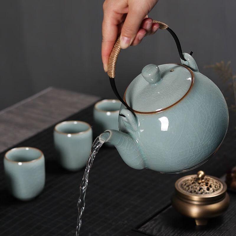 Qianyu Celadon Ceramic Teapot