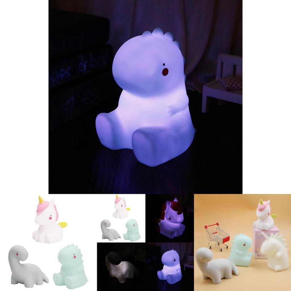 Entzückendes Cartoon Einhorn Nachtlicht LED Lampe für Baby Kinder Kinderzimmer