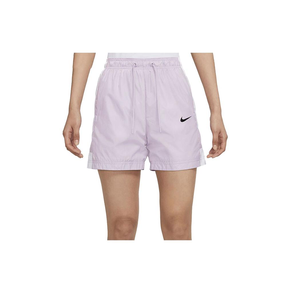 Nike Breathable Woven Sports Shorts Women shorts Light-Purple CZ9742-576