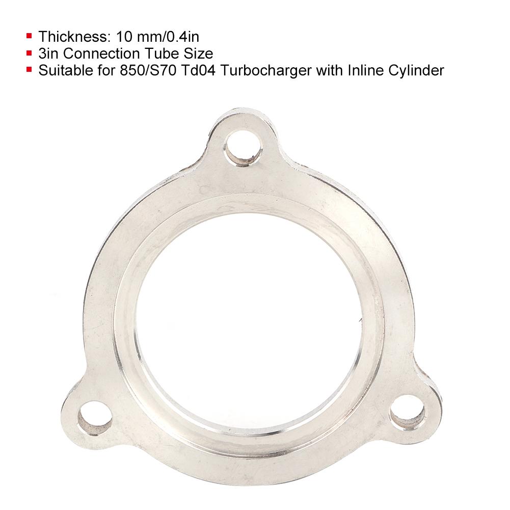3in Discharge Downpipe Pipe Flange for 850S70 Td04 Turbocharger with Inline Cylinder