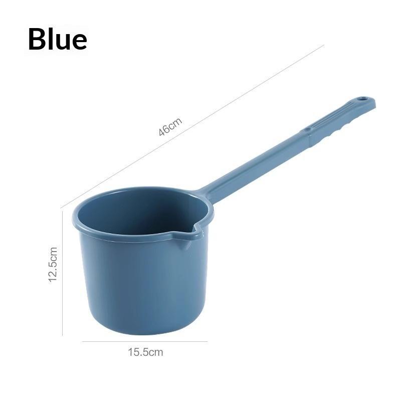 Paletta Acqua a Manico Lungo Mestolo Acqua Multifunzione Secchiello Acqua Grande Capacità Con Beccuccio Per Cucina Bagno Giardino