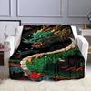 6 Size The Warm and Comfortable Dragon Soft Blanket, Suitable for Living Room,Room Sofa Available in All Seasons,Gift for Friend