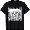 Feiere wie 1349 SCHWARZER TOD EUROPA-TOUR Pestratten T-Shirt