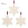 Portable Seasonal Ornament Christmas Snowflake Hanging Ornament, Decorative Xmas Tree Pendant, Shatterproof Decoration for Durable Festive Keepsake