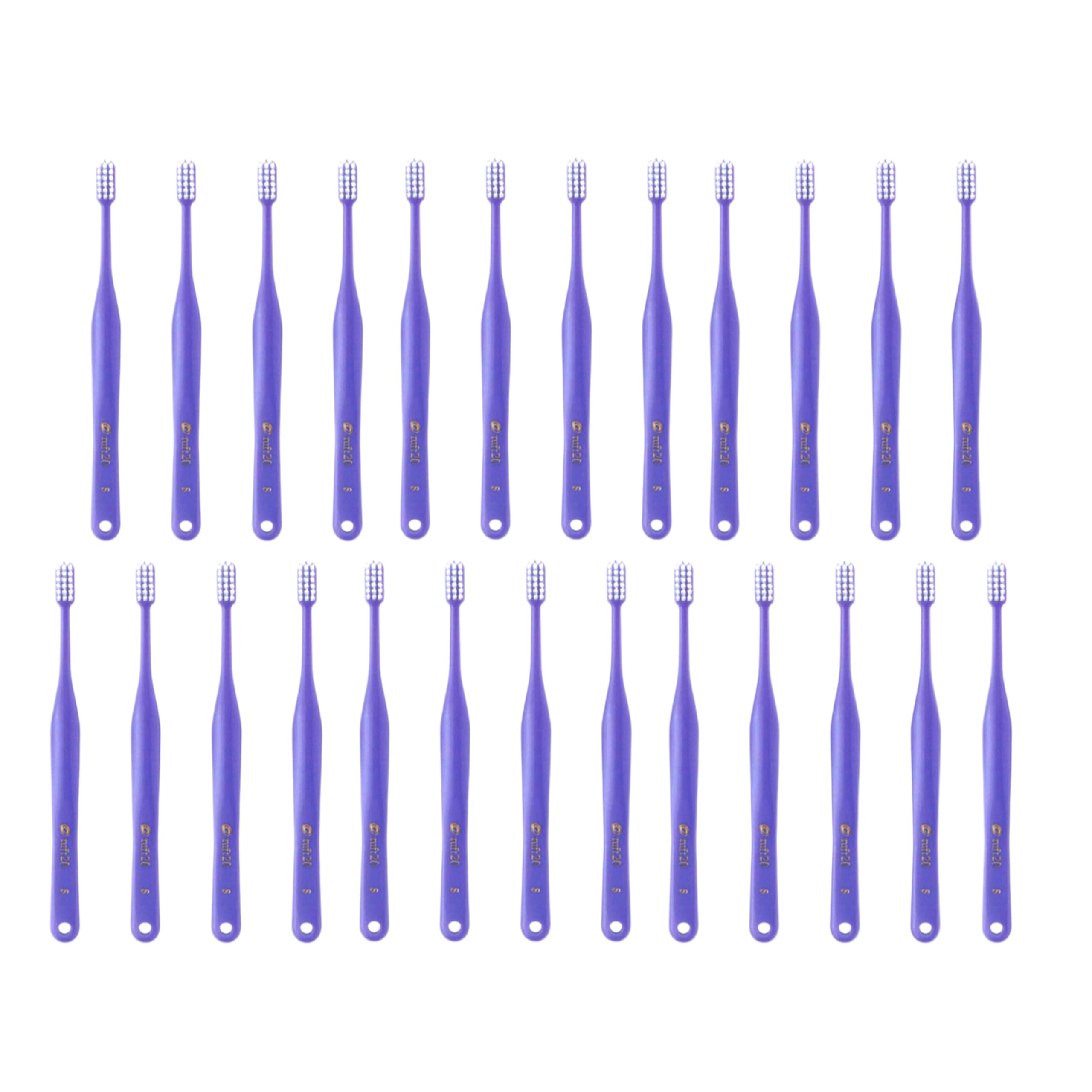 

Oral Care Adult Tuft 20 Toothbrush 25 pieces Lavender Purple (Soft S) Color