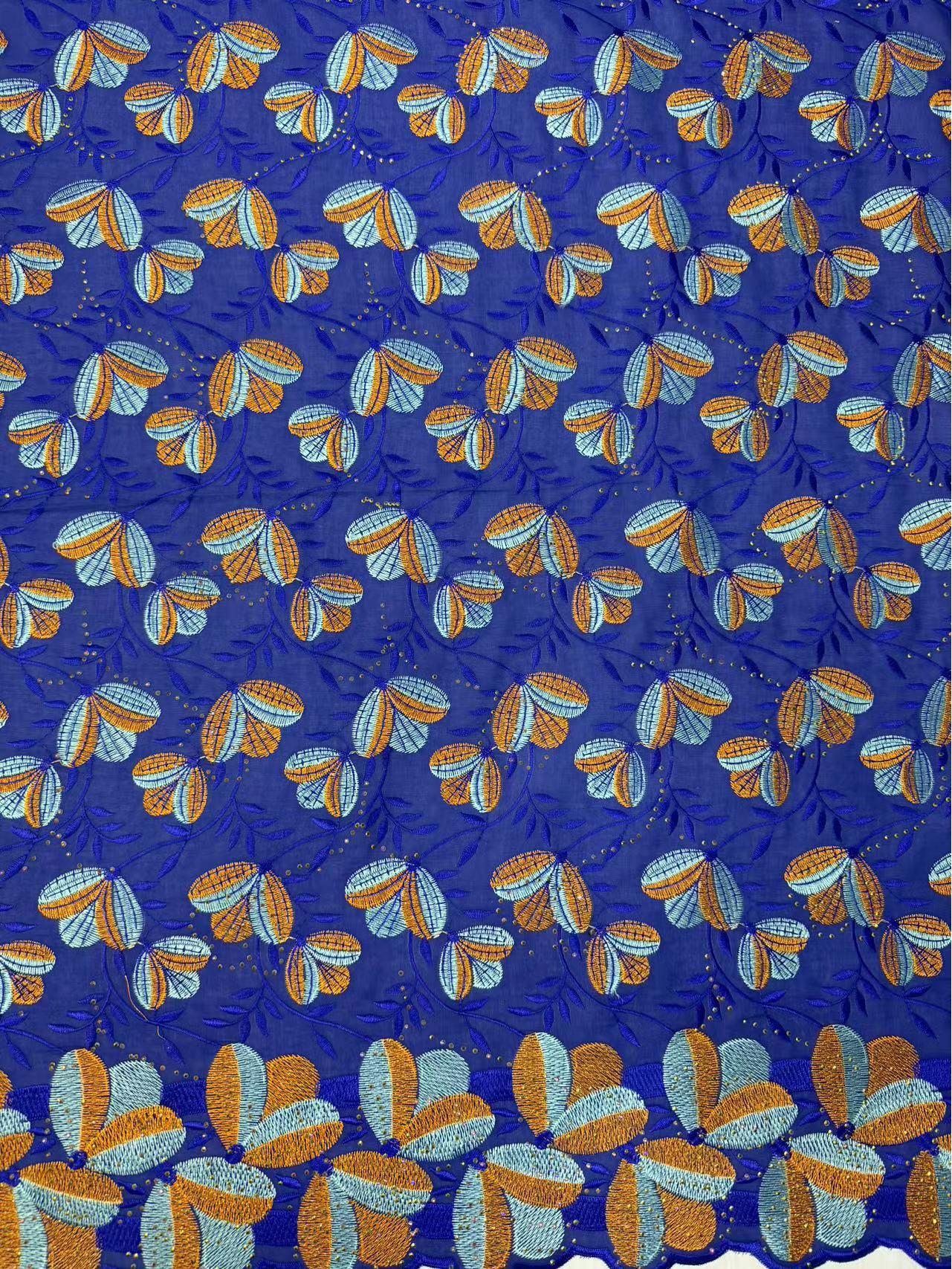 

Элегантное кружево с вышивкой листьями из страз для свадебного и вечернего платья ципао королевский синий