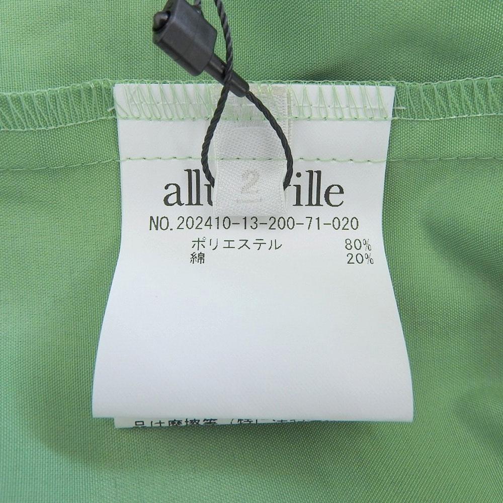 allureville Long sleeve shirt tops for women green 2 202410-13-200-71-020 tops 2 greenUsed