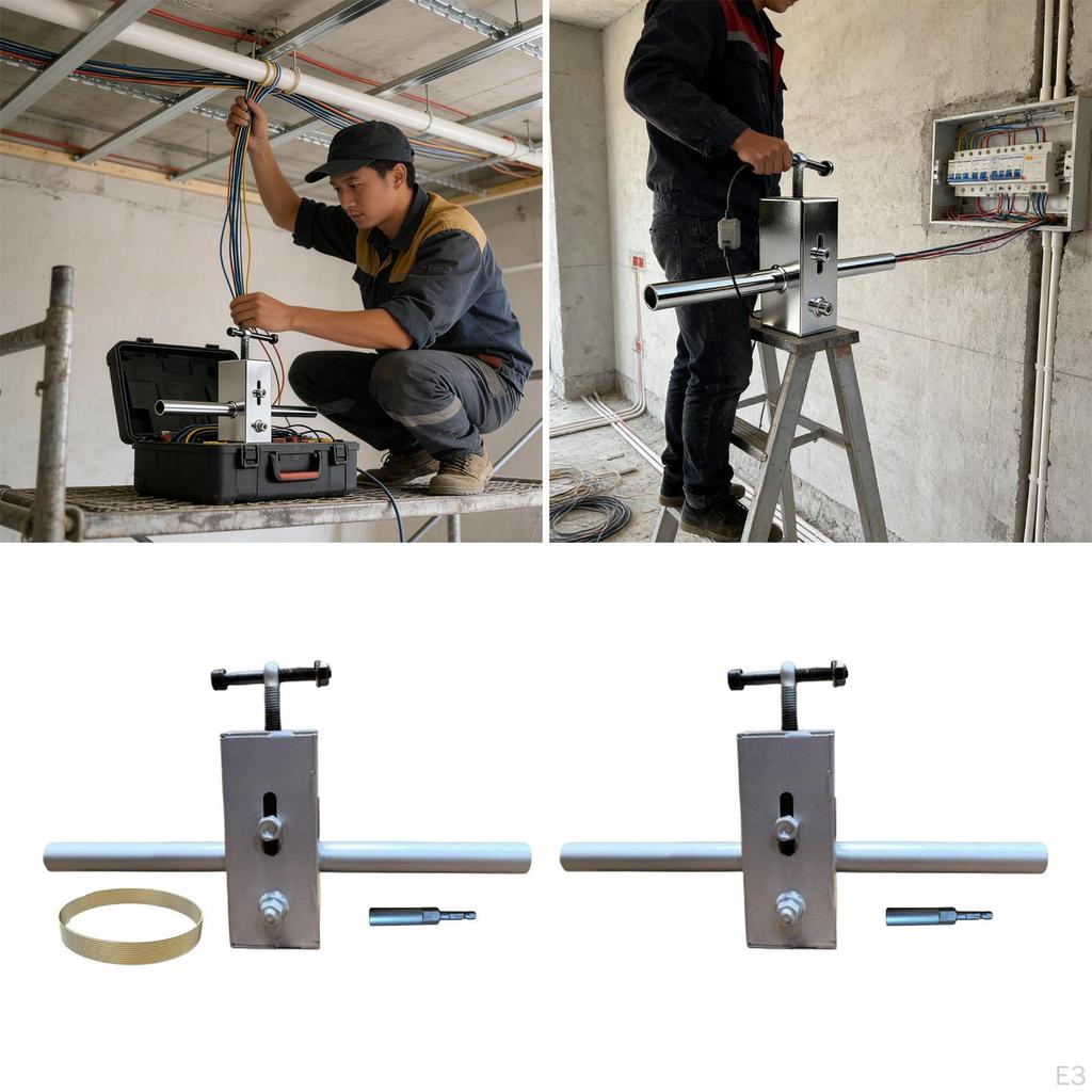 Wall Wiring Machine Automatic Stringing Electrical Wire Puller Cable Pulling Tool