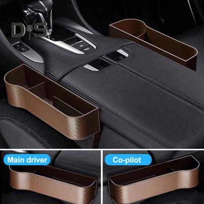 Console central caixa de armazenamento do carro instalação rápida organizador armazenamento do carro multi compartimentos assento centro controle gap titular copo interior automóvel