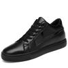 Fashion Genuine Leather Sneakers Men Elevator Shoes Casual Heightening Shoes Men Increase Shoes Height Increase Insole 8CM Lift Sports