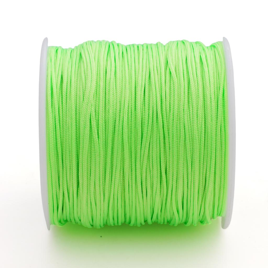 5-50m/lot 0.8mm Cotton Cord Nylon Cord Thread String DIY Beading Braided Bracelet Jewelry Making