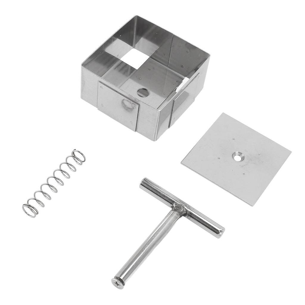1 buc/set din oțel inoxidabil lut tăietor cu arc piston tăiere precisă artizanal DIY tort tăietor mucegai
