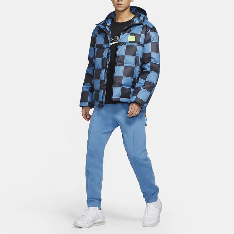 New Nike Down Jackets Men Blue DA6718-469