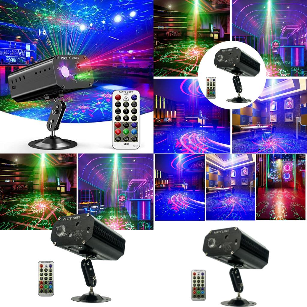 Mini Laser Light Ktv Party Lighting With Sound Control For Indoor Dance Venues