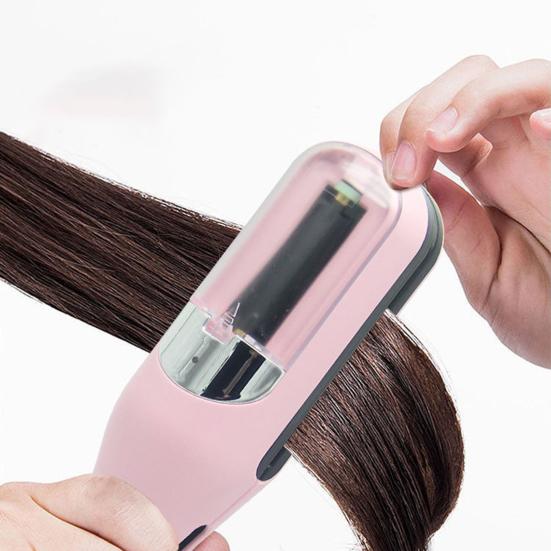 Rechargeable Split End Hair Trimmer Cordless Hair Repair Clipper Hair Damage Repair Tool for All Hair Types