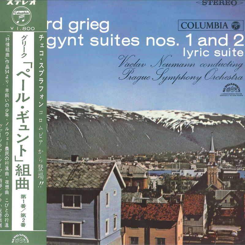

LP Record VACLAV NEUMANN, PRAGUE SYMPHONY ORC - Grieg: Peer Gynt Suite No. 1, Suite WS3023S COLUMBIA 1964 Japan Classical Used