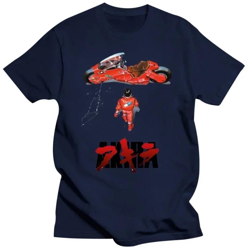 Akira Motorrad-T-Shirt-Designs Kurzarm Rundhals Einzigartiger Fitness-Stil Authentischer Sommerstil Kawaii-Shirt