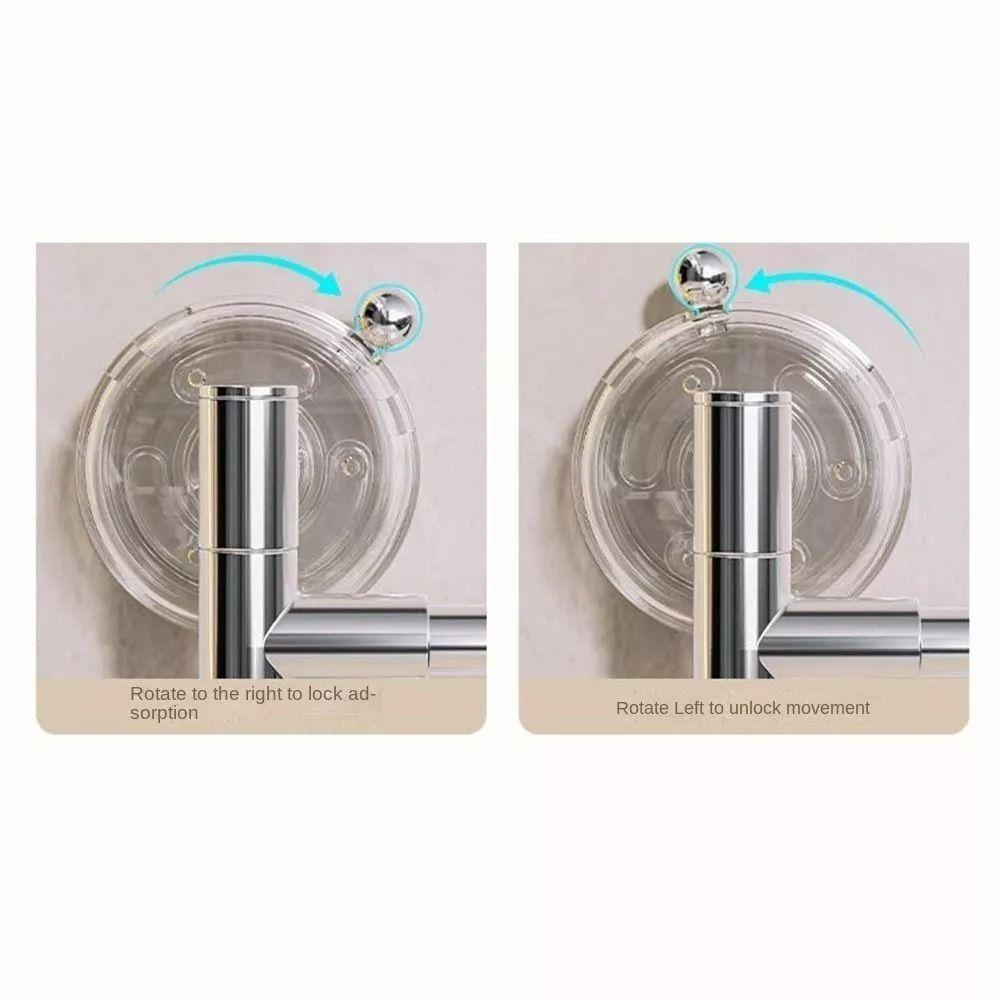 180° Rotating Towel Rack 3/4/5 Bars Toilet Towel Rod New Clothes Hanger