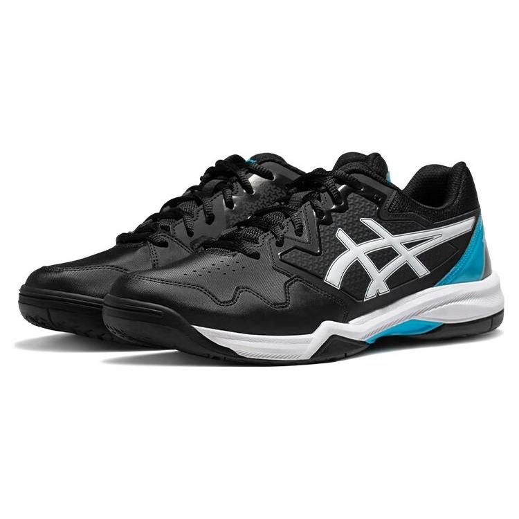 New Asics Gel Dedicate 7 'Black Island Blue' 1041A223-004