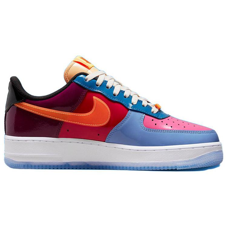 New Nike Air Force 1 Low Sp Undefeated Multi Patent Total Orange DV5255-400