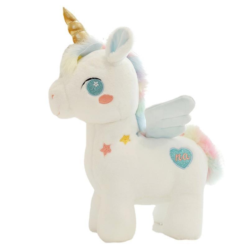New Angel Unicorn Doll Cross-border Pegasus Plush Toy Girl Heart Ragdoll Gift