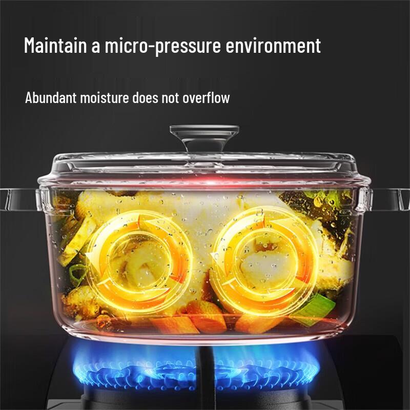 COOKER KING Non-Stick Enamel Cast Iron Soup Pot