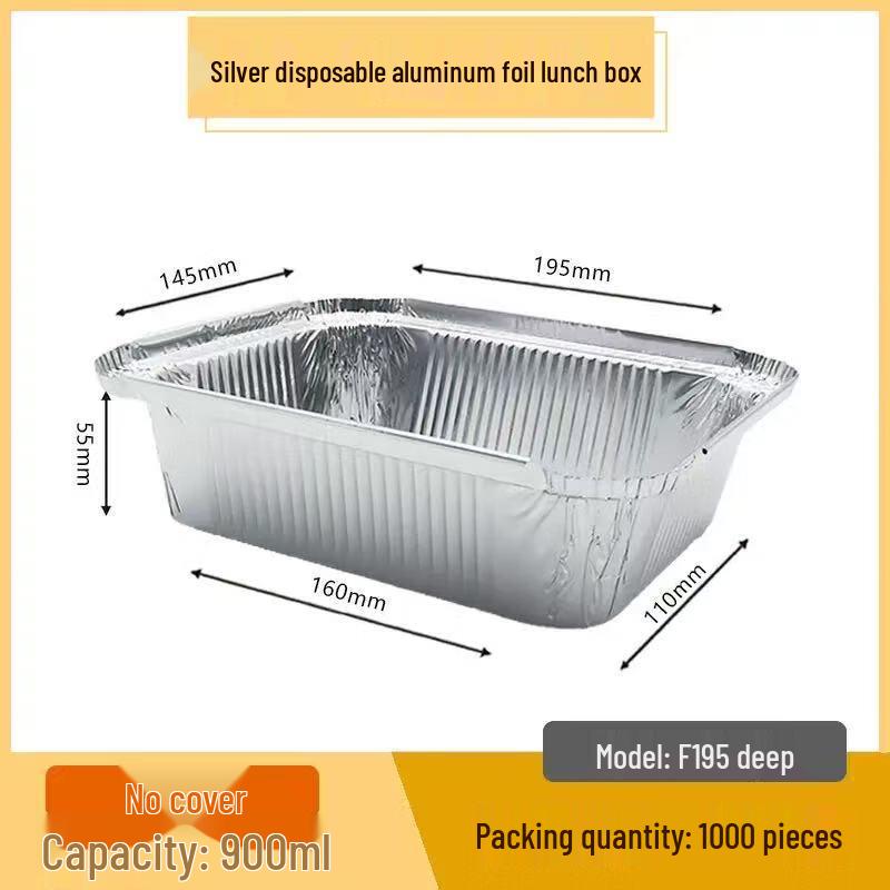 Zhichu Rectangular Aluminum Foil Meal Containers