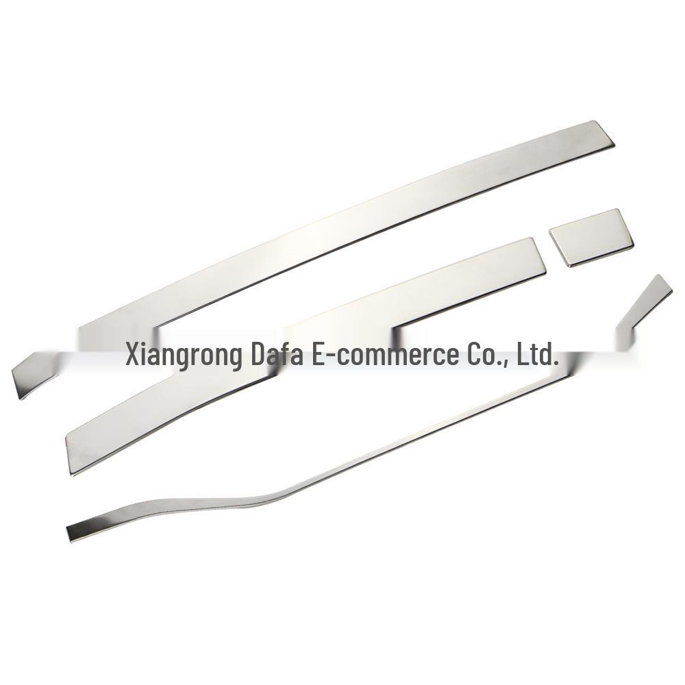 Stainless Steel Glove Box Sticker for 2018 VW T-ROC Console Trim