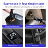 Universal Multifunction Electric Bicycle and Car Pump  Bicycle air Pump with Light