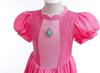 TYHTYM Princess Set for Kids and Pink Perfect for and Birthdays Dress, 5-Piece (Dress, Crown, Wand, Earrings, Gloves), 100-120cm Dress, Christmas,