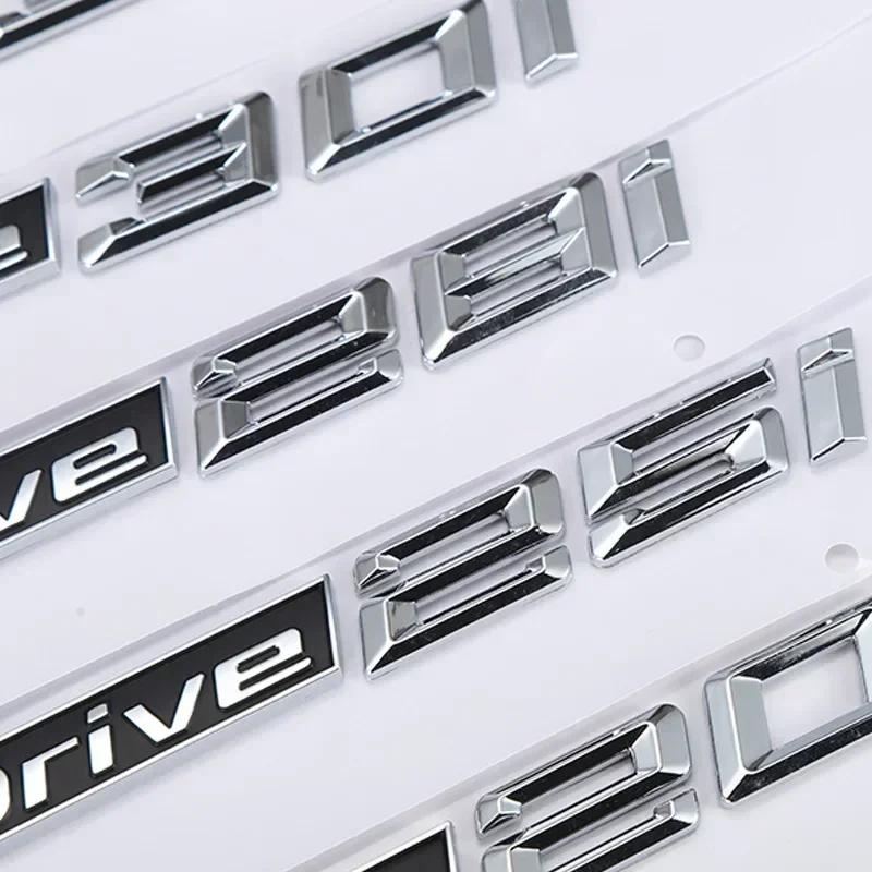 3D ABS Znak na bok blatníku Odznak na zadní kufr Nálepka Nálepky pro XDRIVE 18i 20i 23i 25i 28i 30i 35i 40i 45i 48i 50i 55i