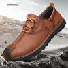 38-48 Large Size Leather Shoes Men's Microfiber Leather Soft Bottom Winter Men's Shoes Business Casual Leather Shoes