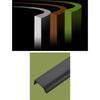 Flat Black Aluminum Finger Concealed Handle for Home Kitchen Door Drawer Cabinet Furniture Hardware
