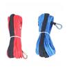 For Best Sport 6mm X 15m 7700LBs Synthetic Winch Line Cable Rope with Black Protecing Sleeve
