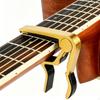 Guitar Capo Padded Hinged Music Accessory Black