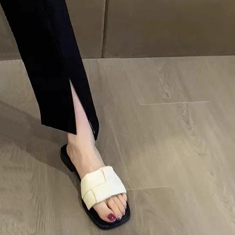 Fashion Shoes Woman's Slippers Shale Female Beach Slides 2025 Sabot Flat Summer Slippers Women Summer Shoes Shale Female Beach Slides Pa