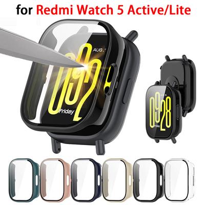 Θήκη PC+Γυαλί για το Xiaomi Redmi Watch 5 Active Case Tempered Glass Bumper Protective Cover for Redmi Watch 5 Lite