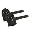 1 Pair Ankle Straps for Cable Machine Fitness Hook and Loop Ankle Cuffs with Reinforced D Rings for