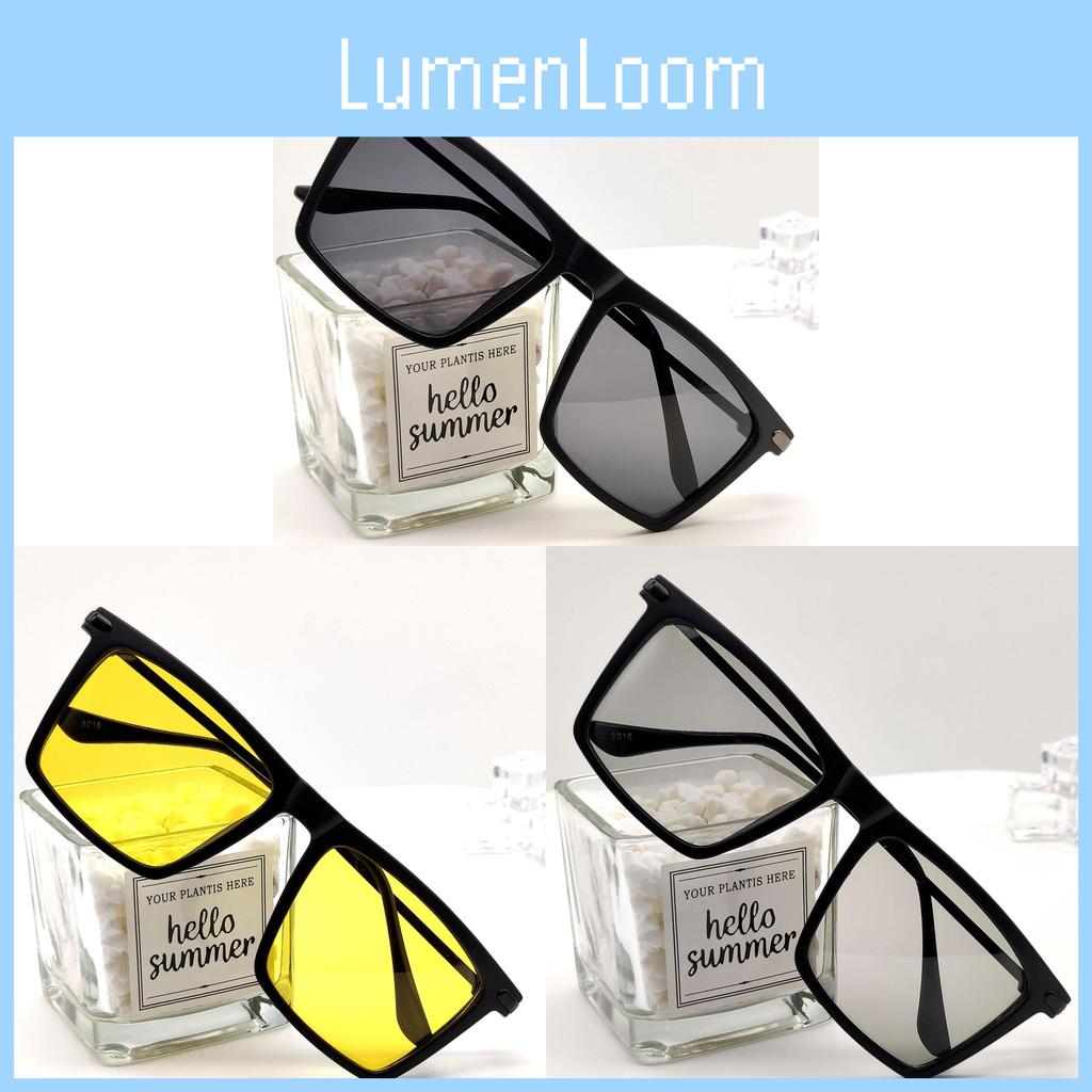 High-quality 2023 Polarized Transition Sunglasses Yellow Night Vision Anti-glare Driving Glasses